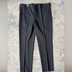 ALFANI Dress Pants, Pinstriped Black